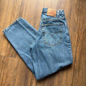 Levis Engineered Jeans 570 Baggy Taper Mens Medium Wash Size 32x30